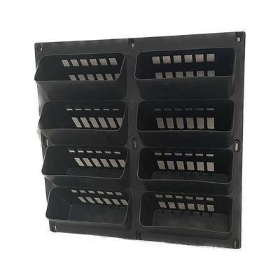 Outdoor Green Plant Plastic Vertical Garden Flower Stacking Pots for Stylish Green Wall