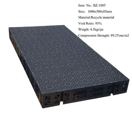 193L Black Infiltration Tanks Rainwater Collection System for Sustainable Solutions