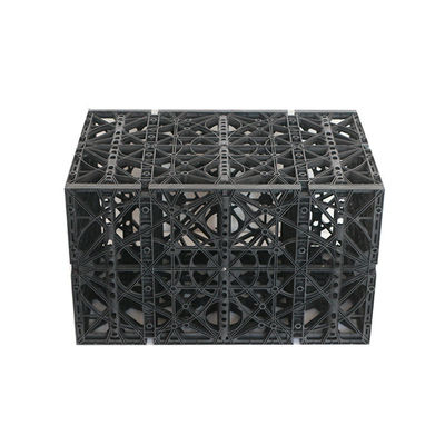 Modern Black HDPE Rainwater Collection Tank For Underground Water Storage