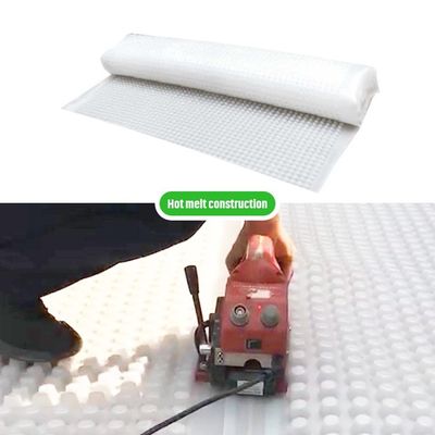 1.5mm Root Barrier Green Roof Garage Drainage Mat Mesh Plastic Garden Drain Board