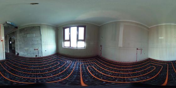 Residential Building Heat Preservation with High Strength PP Hydronic Heating Module