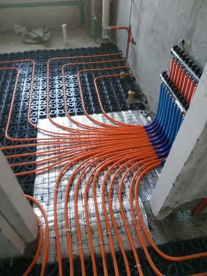 Residential Building Heat Preservation with High Strength PP Hydronic Heating Module