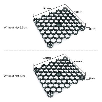 4 Quantity per square meter HDPE Block Grass Paver Plastic Grid for Porous Paving Grid