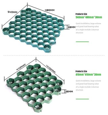 Customized Gravel Driveway Ground Reinforcement Grass Grid with Modern Style Design