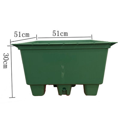 Square Shape Sedum Green Roof Tray for Plastic Large Garden Planter and Green Plant