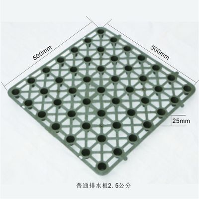 Strong Compression Resistance Drainage Cell Plastic Drainage Systems 2.0mm Cup Height