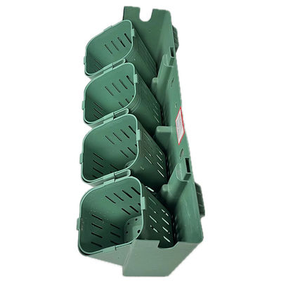 Hanging Plastic Flower Pots for Vertical Greening in Gardens 40 Pots per Square Meter