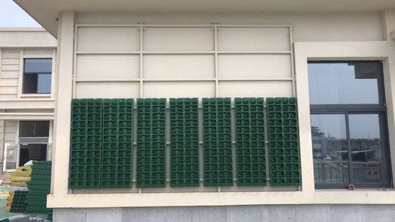 Plastic HDPE Greening Planting Pot Stackable Vertical Wall Planter System for Garden