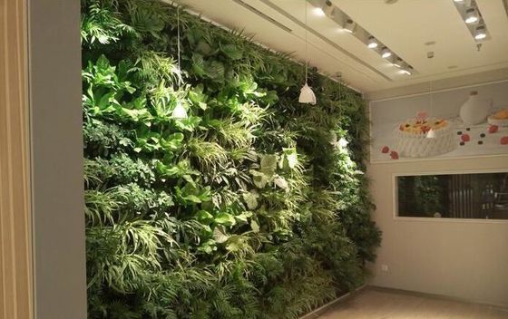 Customized Green Wall PP Strong Vertical Plastic Flower Pot For Indoor/Garden Decoration