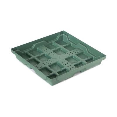 PP Material Decorative Garden Flower Pot for Manufactory Modular Green Roof Trays