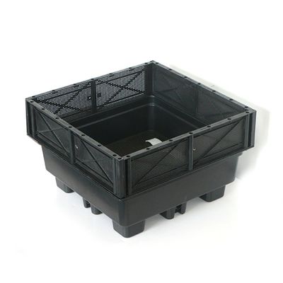 Square Shape Green Roof Modules PP Plastic Material Garden Easy Installation Planting Tray