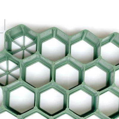 Green HDPE Permeable Paving Grids for Easy Ground Packing Lot Driveway Installation