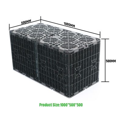 Columnar Rainwater Harvesting Modules for Urban Development Soakaway Crate Design