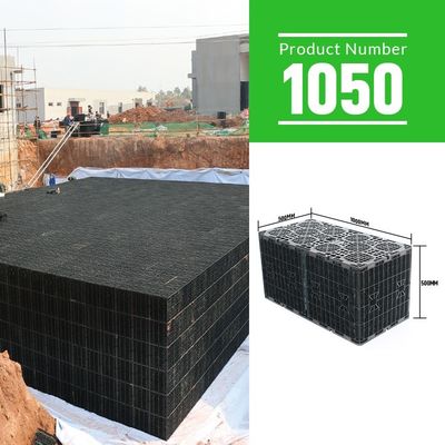 Columnar Rainwater Harvesting Modules for Urban Development Soakaway Crate Design