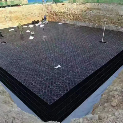 After Service Online support HDPE Rainwater Collection Module for Lawn Drainage System