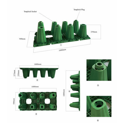 Stormwater Infiltration Tank Made of HDPE Material for Long-Lasting Rainwater Storage