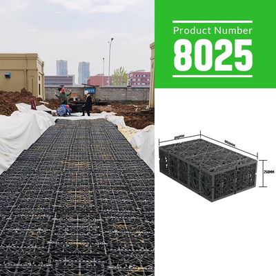 HDPE Material Plug In Type Underground Rainwater Retention Tanks Treatment Systems