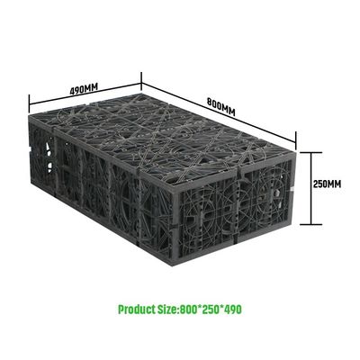 Eco-Friendly Rainwater Module HDPE Attenuation Tank with Video Technical Support